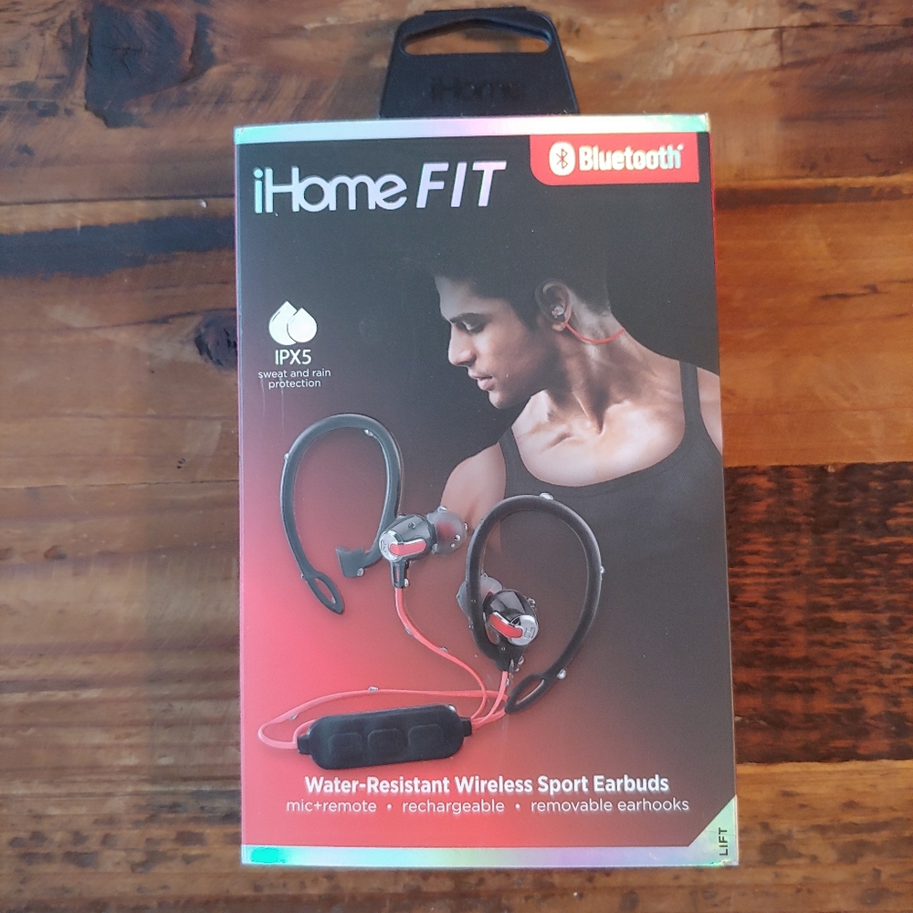 IHome fit Bluetooth water-resistant Wireless Sport - Picture 4 of 5